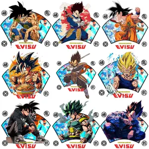 15 Brand x Dragonball Streetwear Anime Designs Bundle PNG   PSD