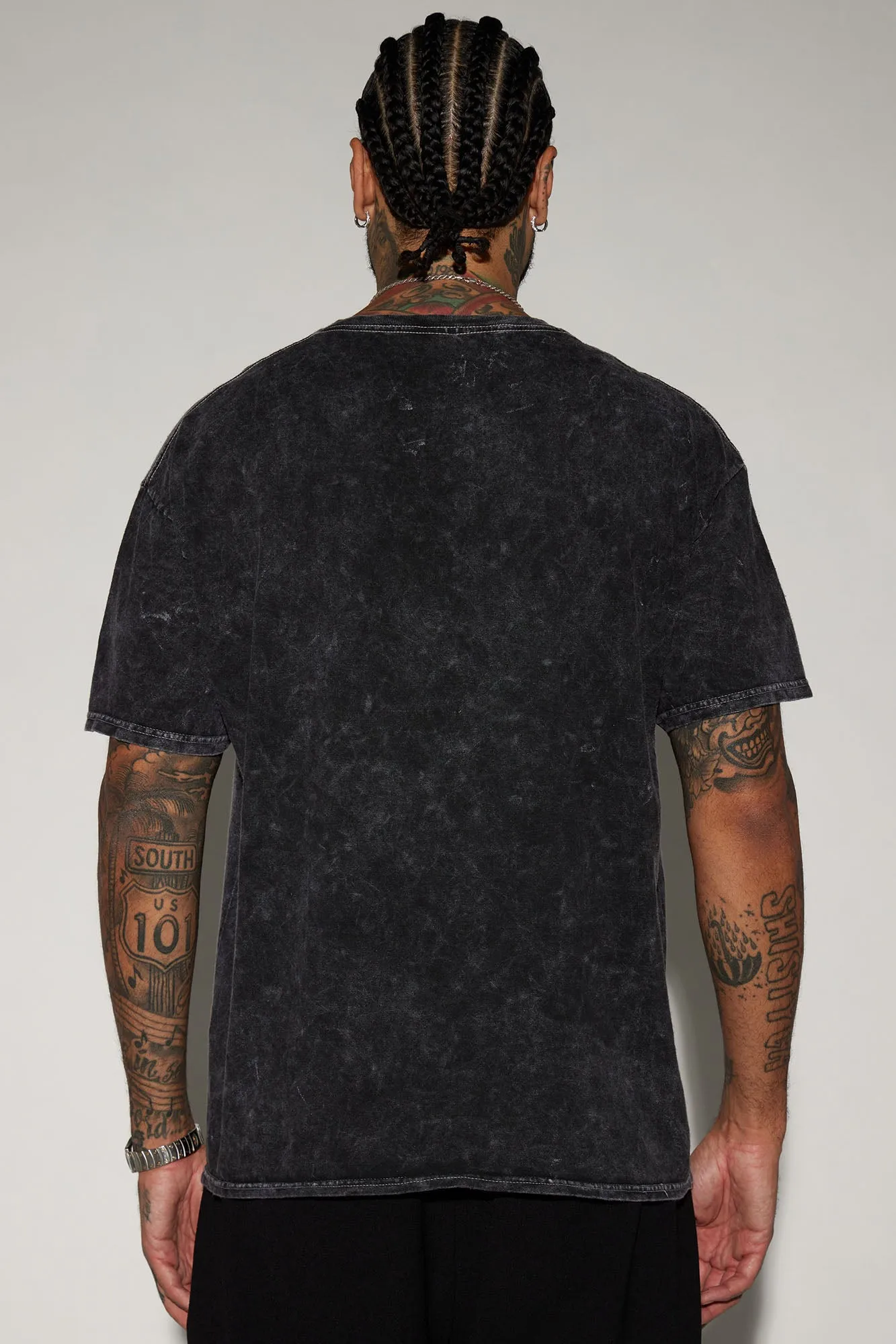 Aaliyah Try Again Short Sleeve Tee - Black