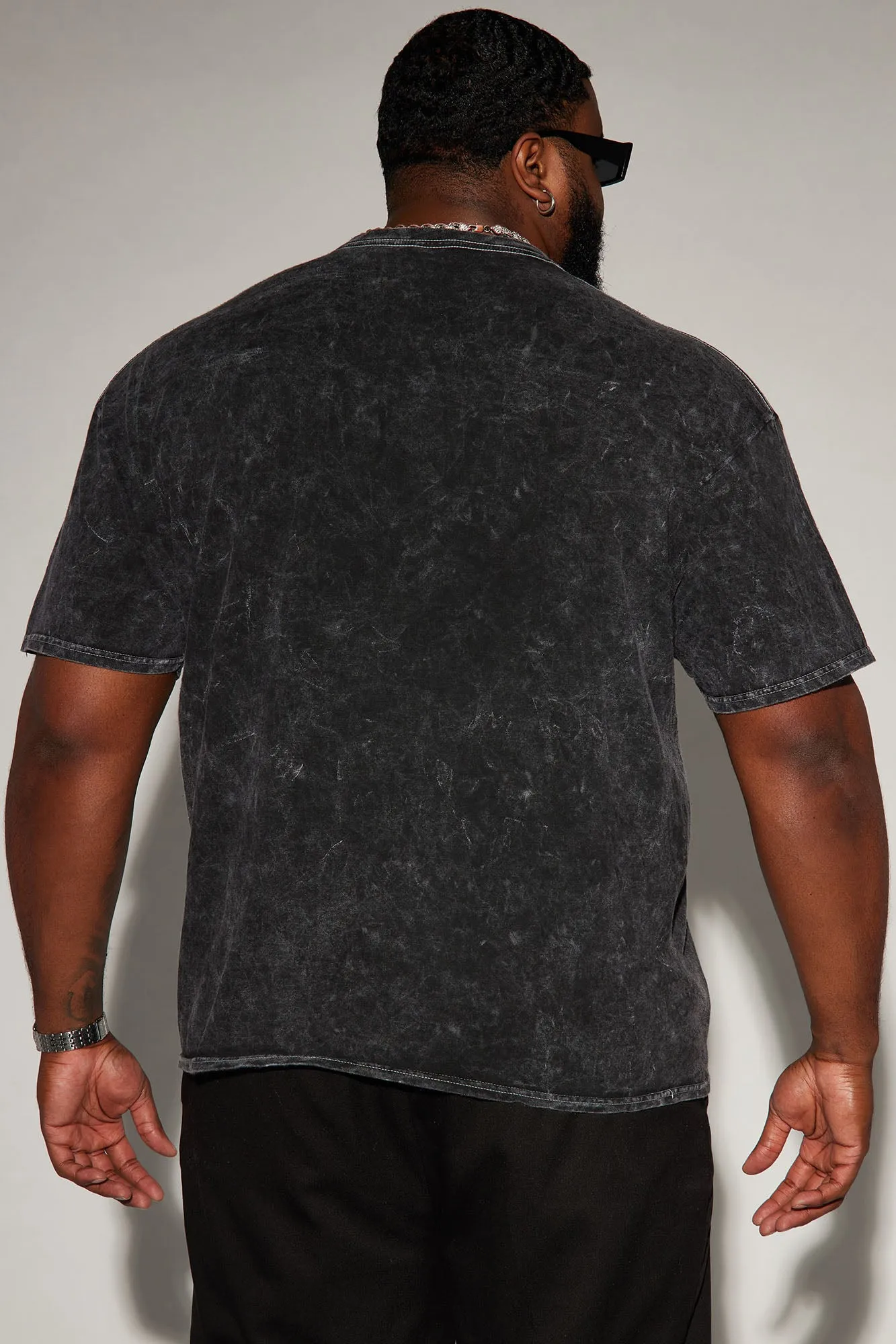 Aaliyah Try Again Short Sleeve Tee - Black