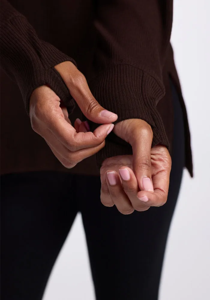 Ainsley Sweater • Final Sale Deals! - French Roast
