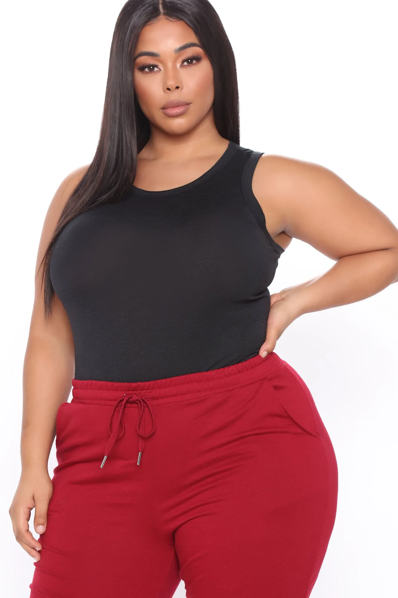 Alana Sleeveless Bodysuit - Black