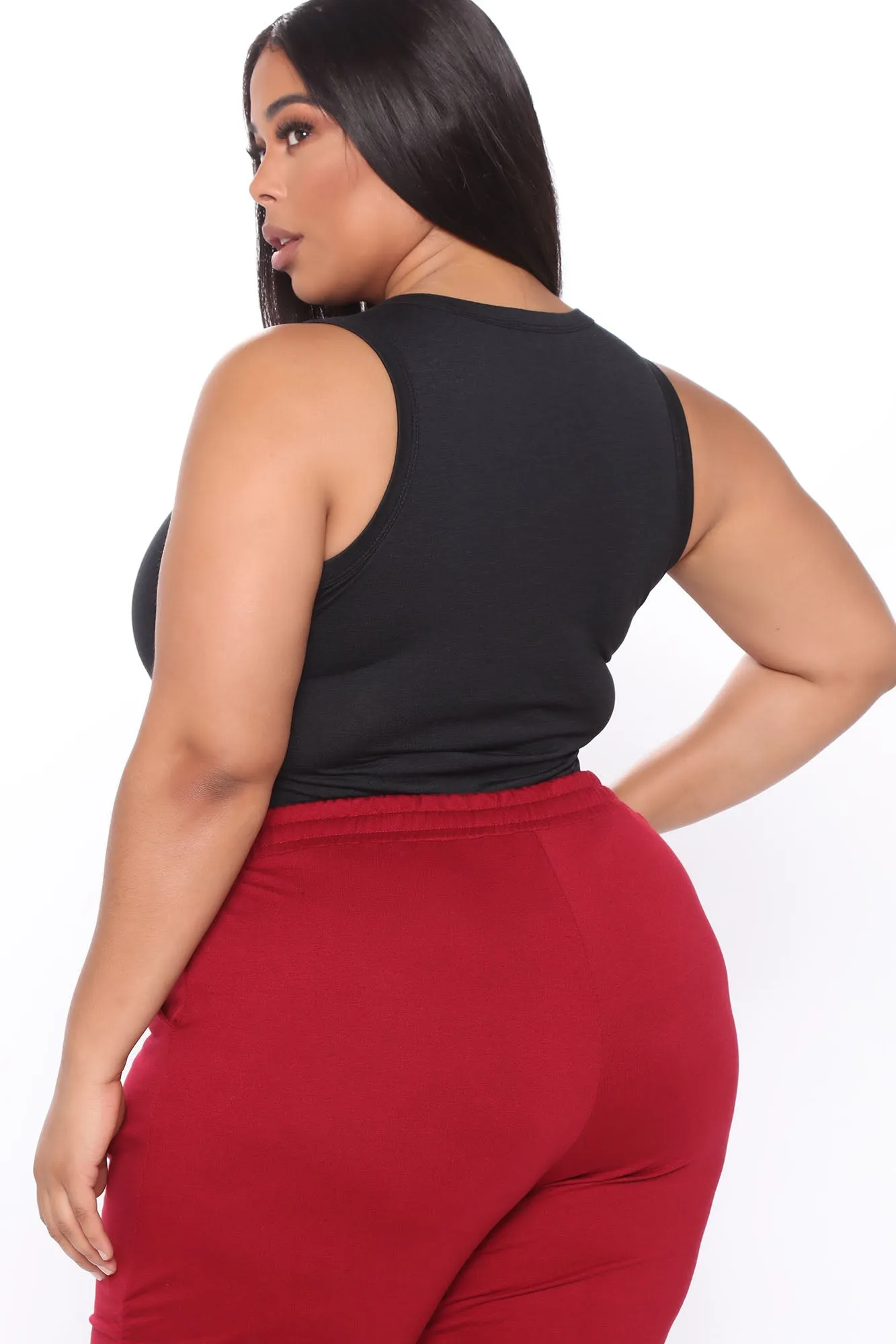 Alana Sleeveless Bodysuit - Black