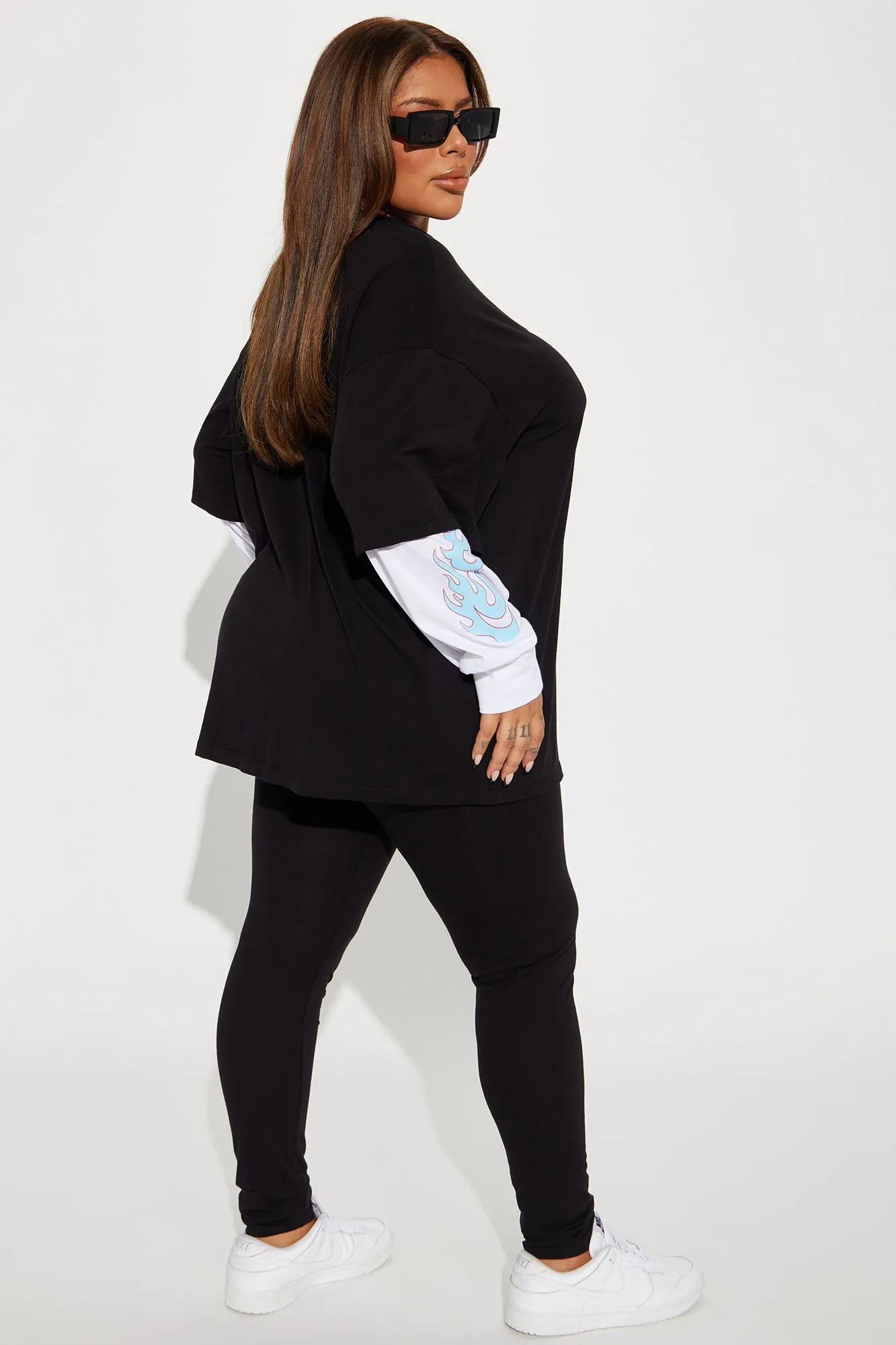 All About The Future Legging Set - Black
