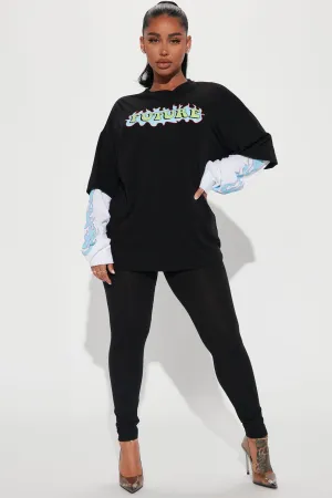 All About The Future Legging Set - Black