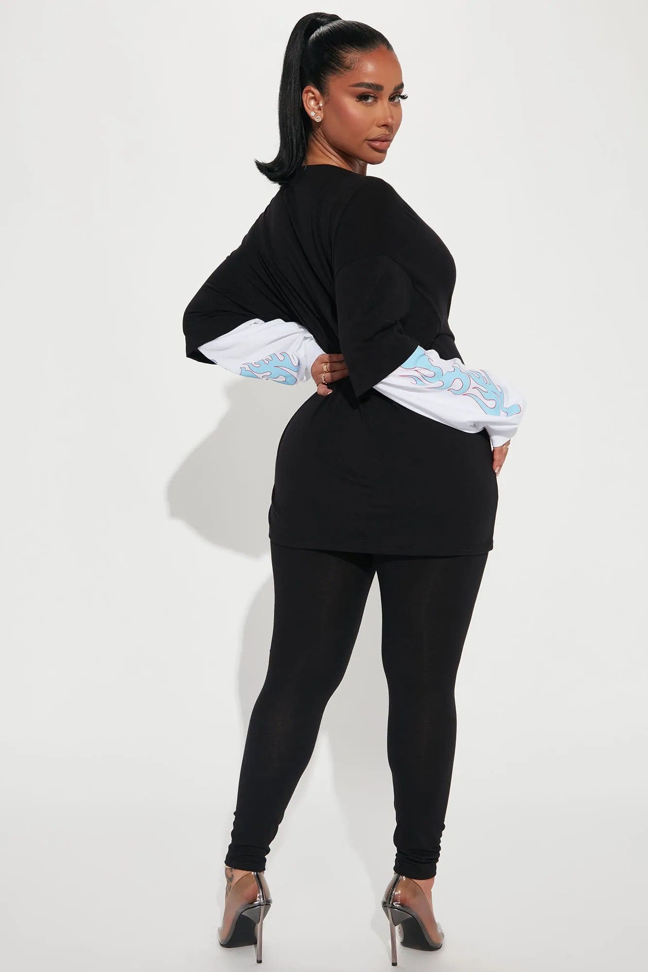 All About The Future Legging Set - Black