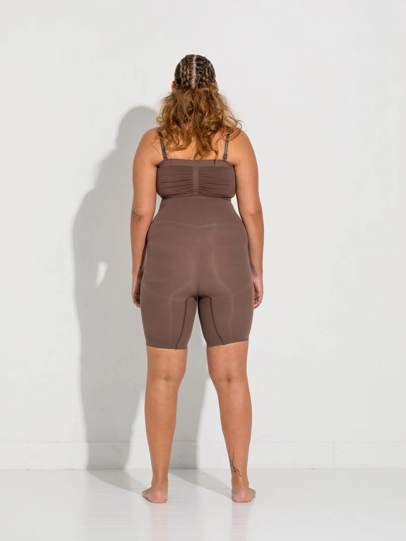 Alturra Highwaist Shaping shorts - Chocolate