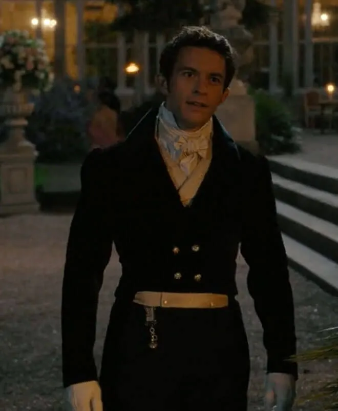 Anthony Bridgerton Black Tailcoat S02