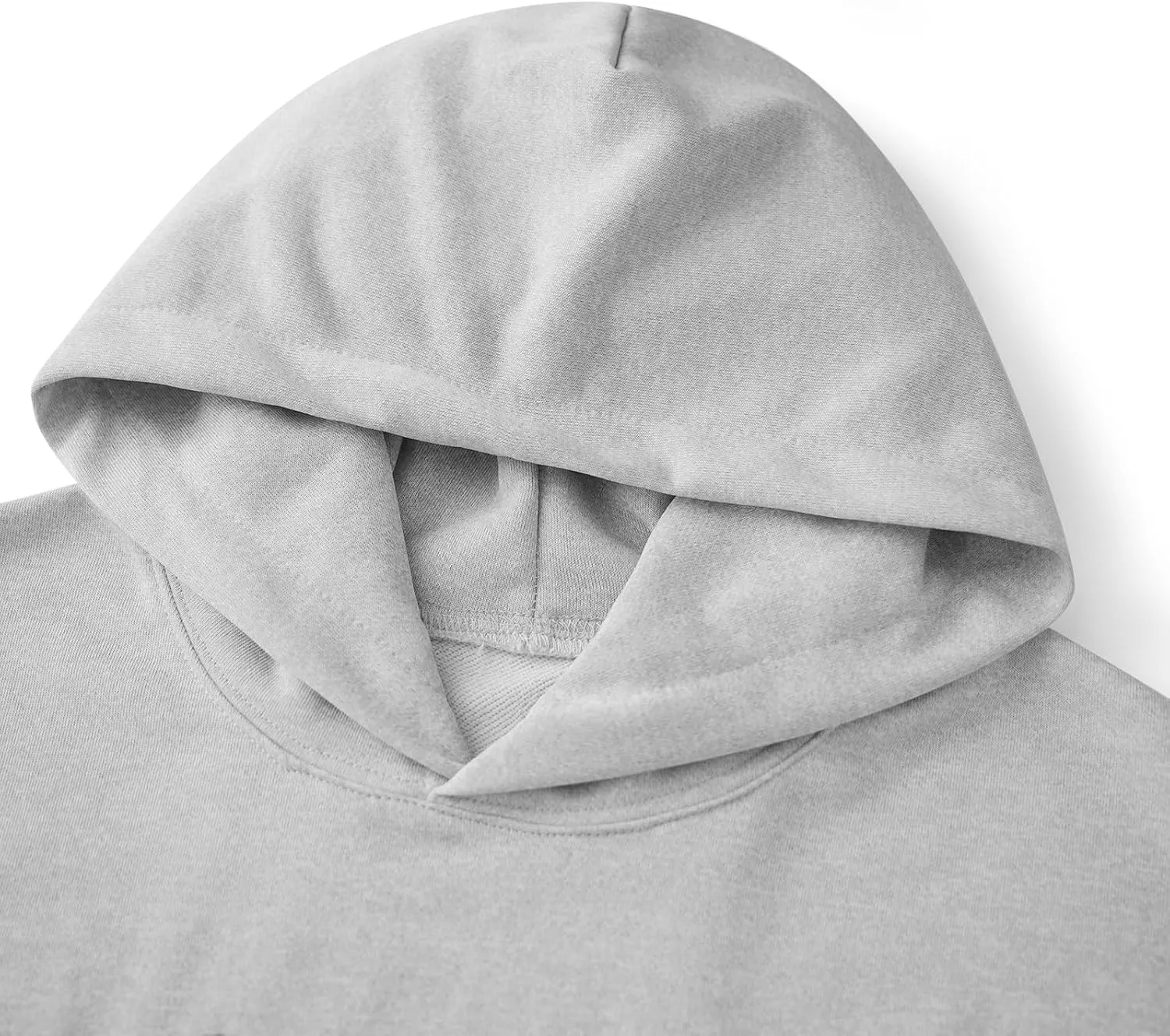 Argeousgor Women's Fall Loose Hoodies Heart Applique Long Sleeve Hood Pullover with Kangaroo Pocket