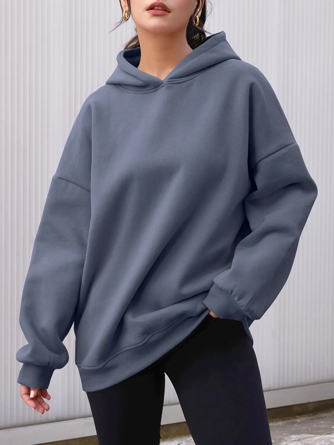 AUTOMET Womens Oversized Hoodies Fleece Sweatshirts Hooded Pullover 2025 Fashion Fall Clothes Trendy Outfits Winter Sweater