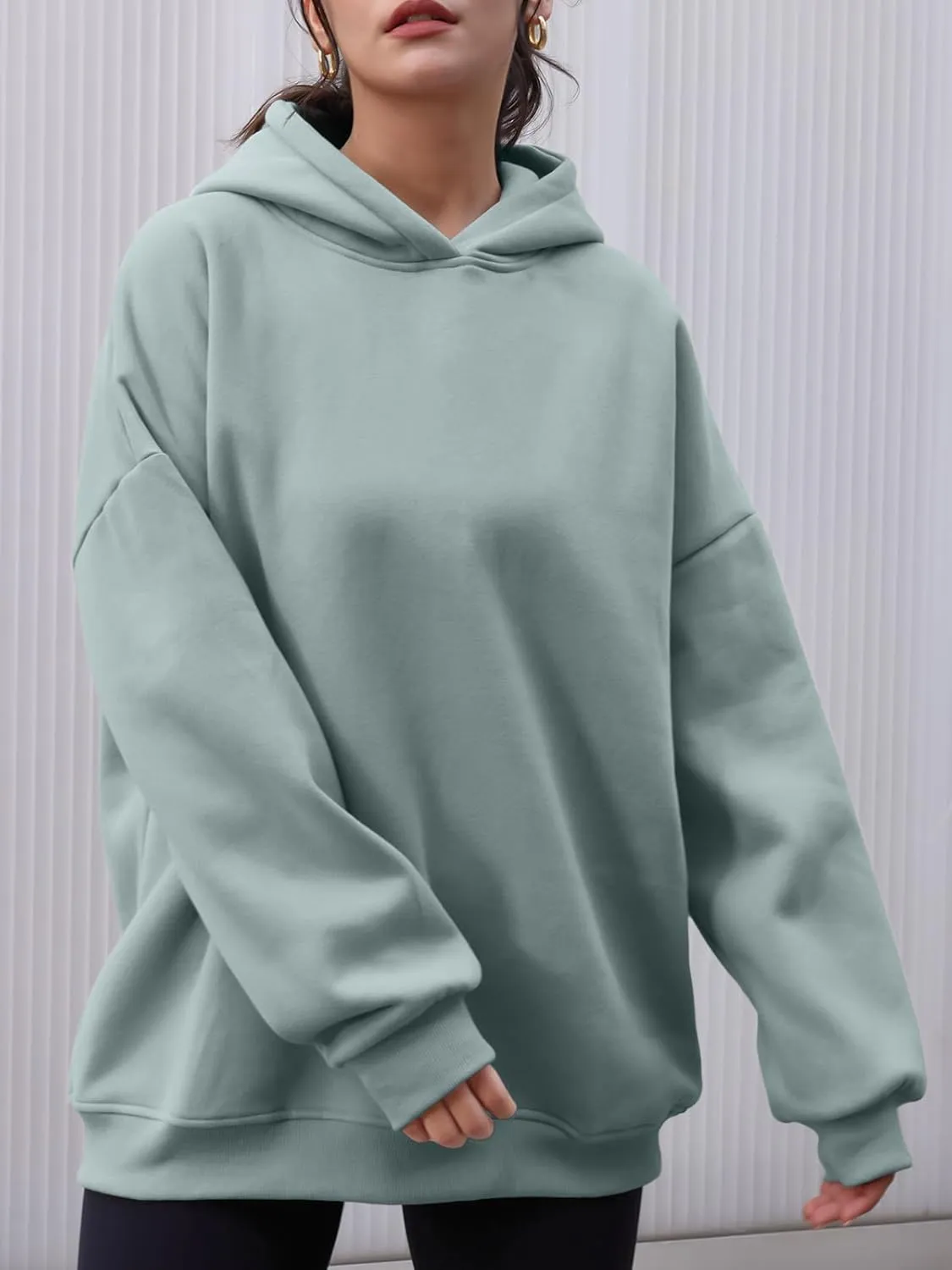 AUTOMET Womens Oversized Hoodies Fleece Sweatshirts Hooded Pullover 2025 Fashion Fall Clothes Trendy Outfits Winter Sweater