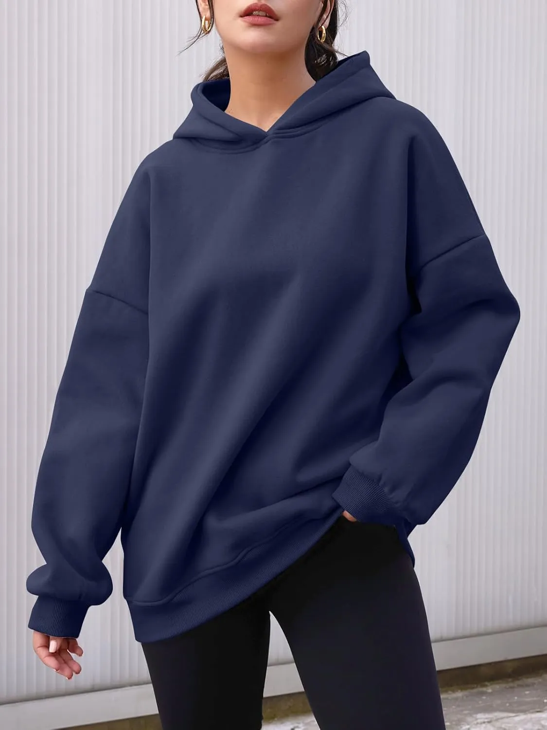 AUTOMET Womens Oversized Hoodies Fleece Sweatshirts Hooded Pullover 2025 Fashion Fall Clothes Trendy Outfits Winter Sweater
