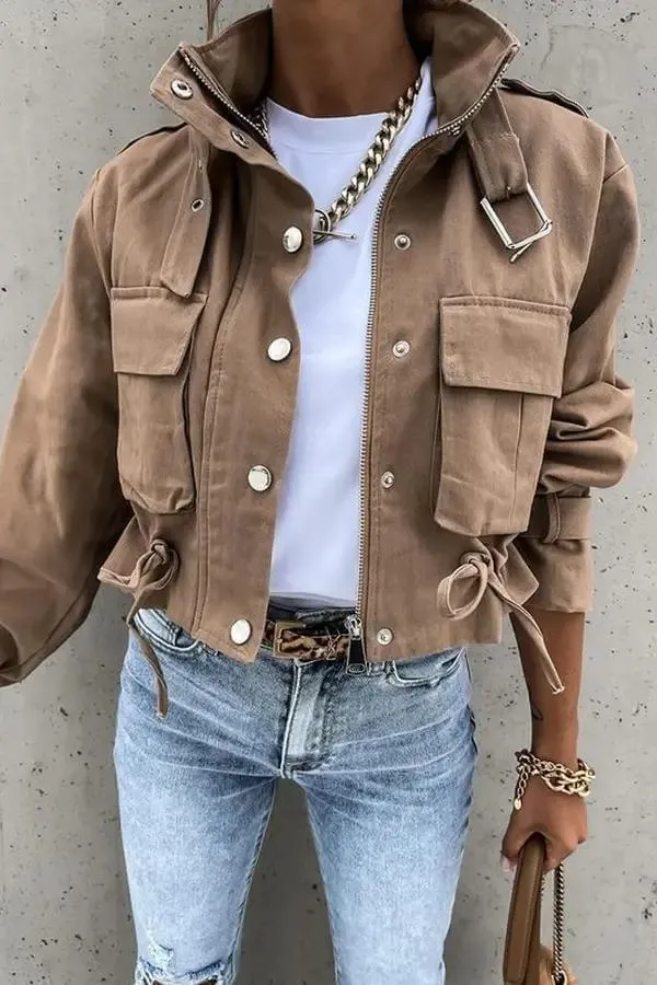 Autumn & Winter Retro Style Jacket- GlamzLife
