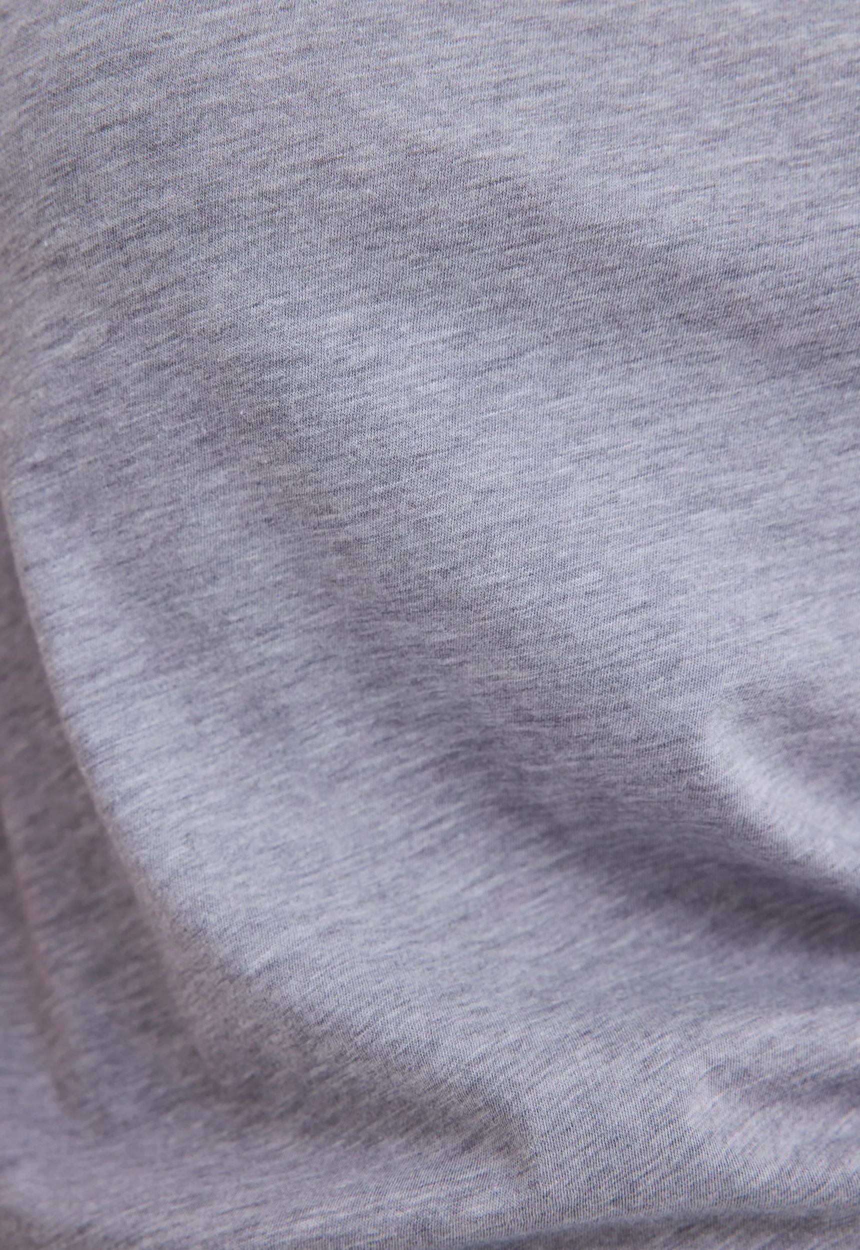 Baby Pima Cotton Tee - Grey Marle