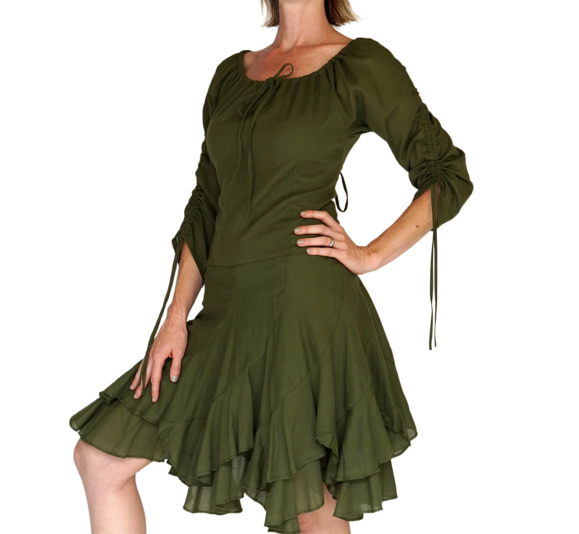 'Bonny Dress' - Green