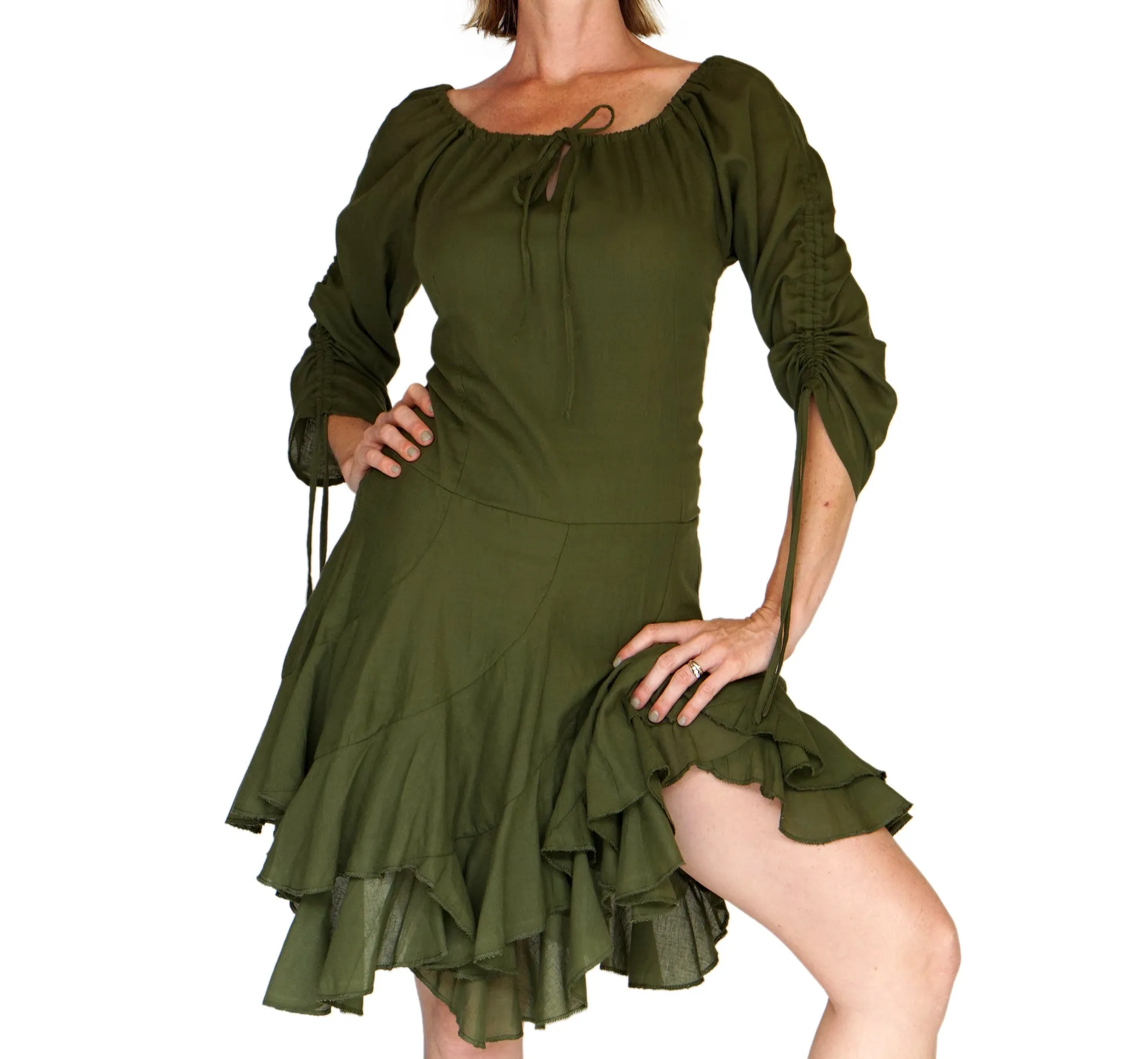 'Bonny Dress' - Green