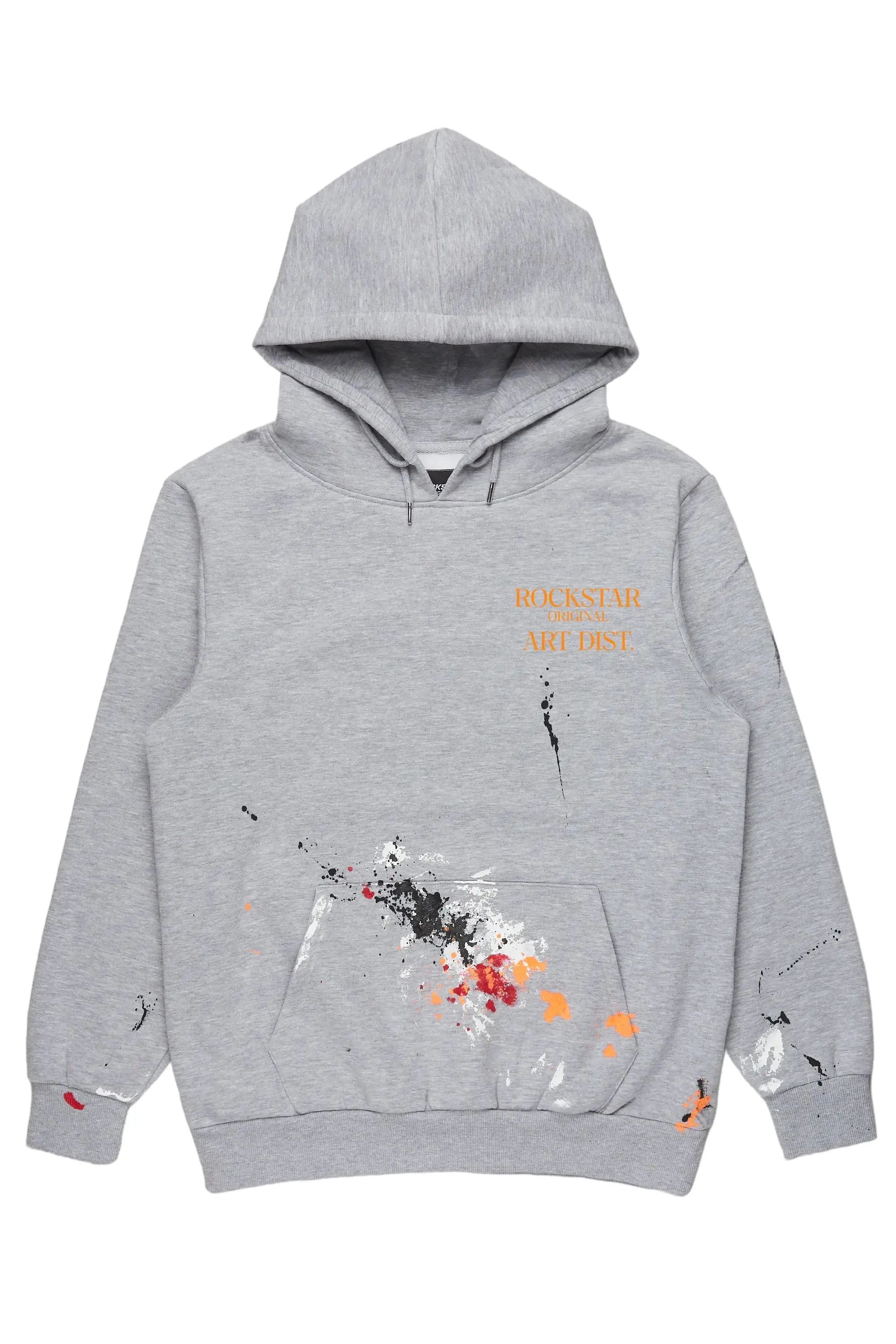 Boys Darin Grey Graphic Hoodie