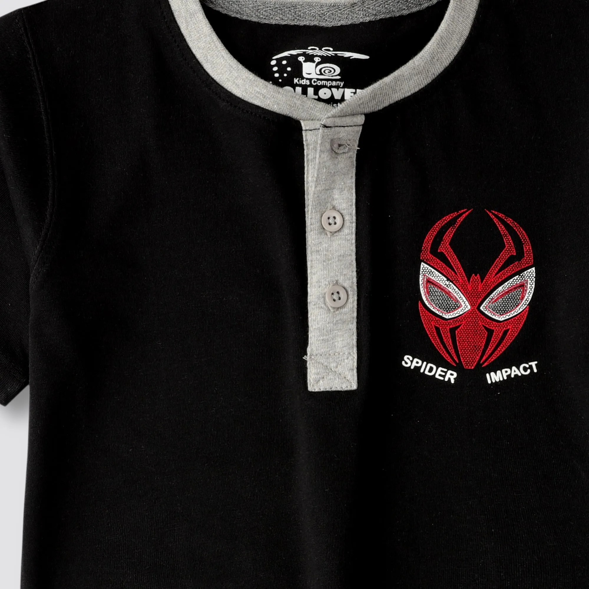 Boys Spider Impact Black Tee