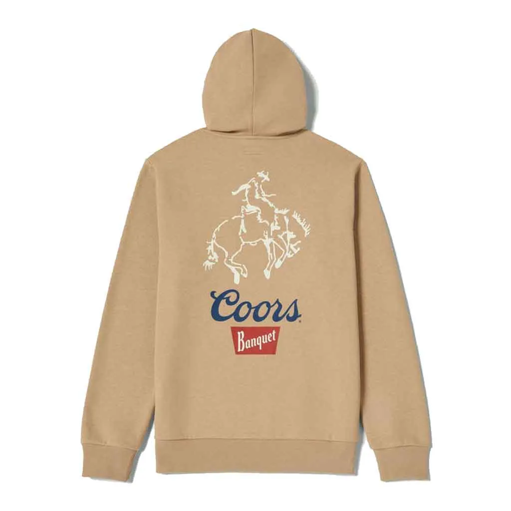 Brixton x Coors Colt Hoodie - Sand