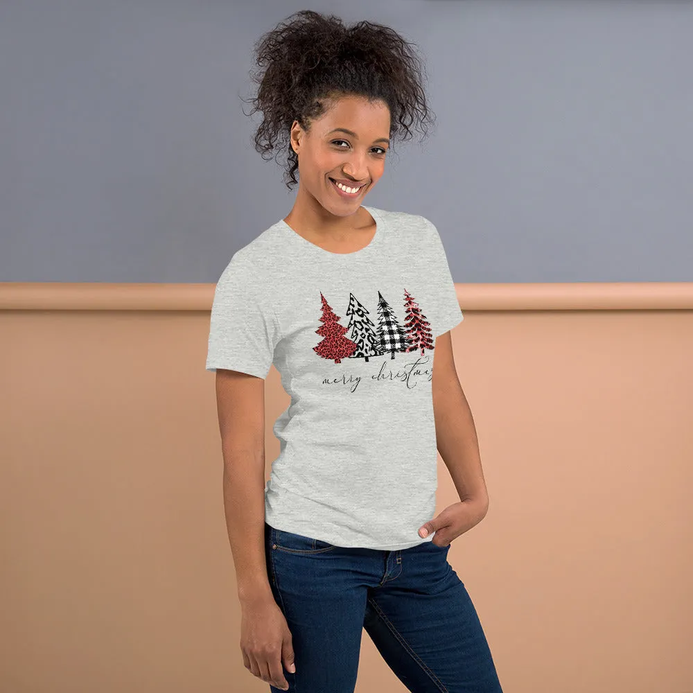 Buffalo Plaid Merry Christmas Tshirt