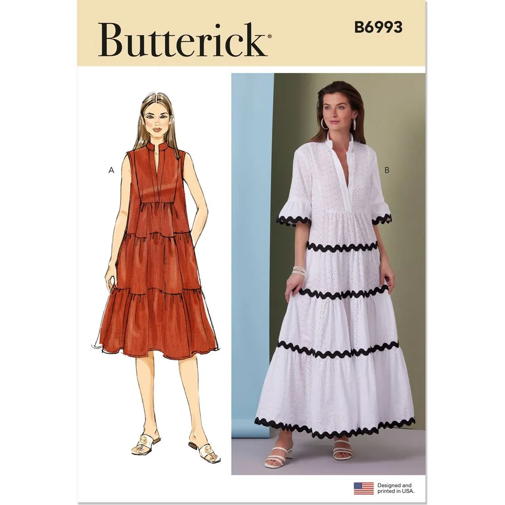Butterick Pattern B6993 Misses' Dresses