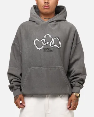 Carre Link Hoodie Washed Charcoal