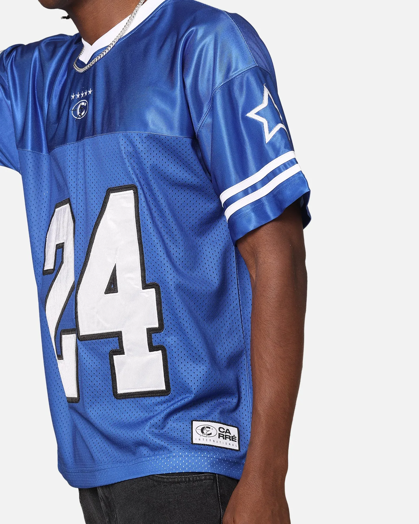 Carre Nova Football Jersey Royal/White