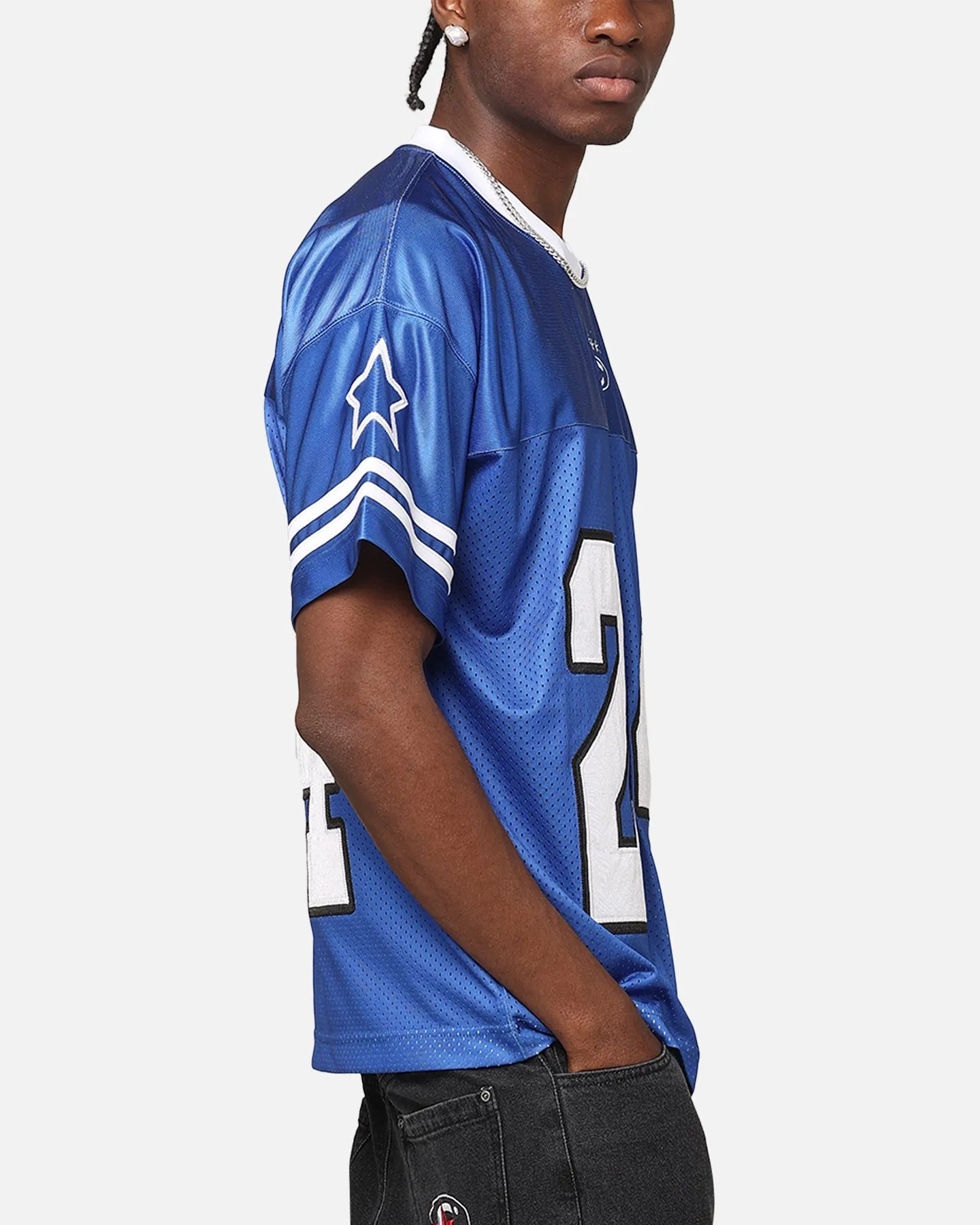 Carre Nova Football Jersey Royal/White