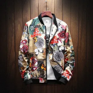 Casual Bomber Jacket for Men's