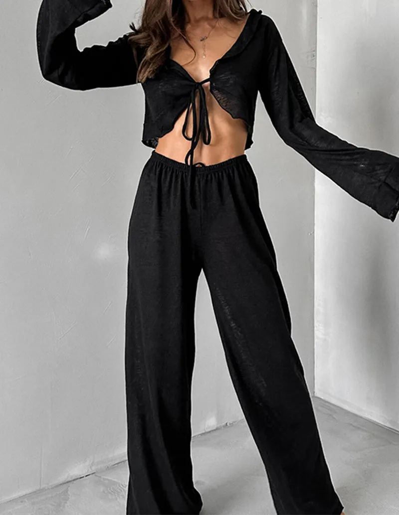 Chic Lightweigt Two Piece Pajama Set