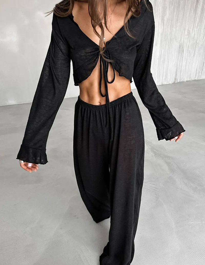 Chic Lightweigt Two Piece Pajama Set