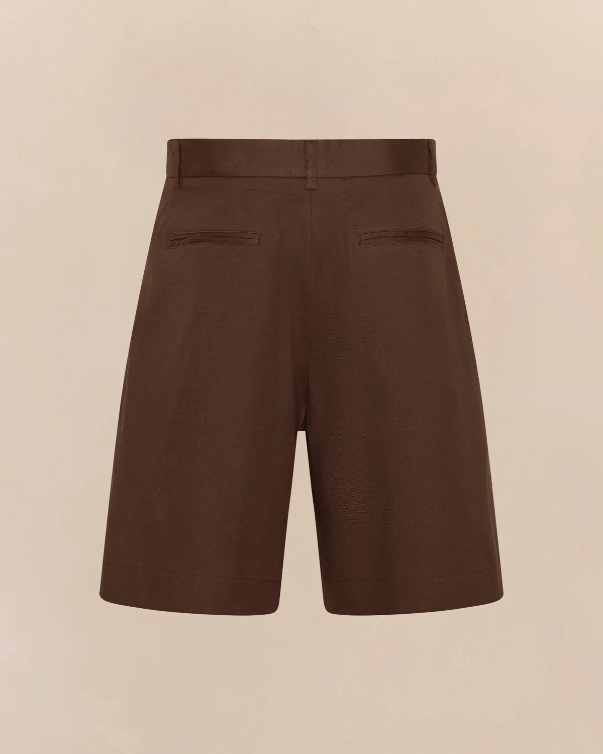 Classic Tailored Shorts Chocolate