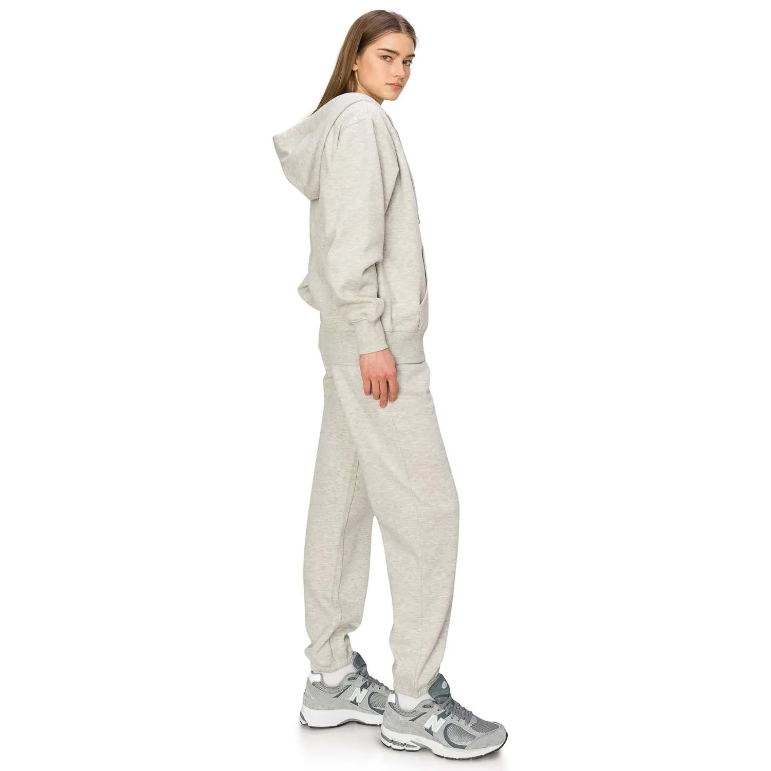 Cloud Fleece Zip Up Hoodie - Heather Crome