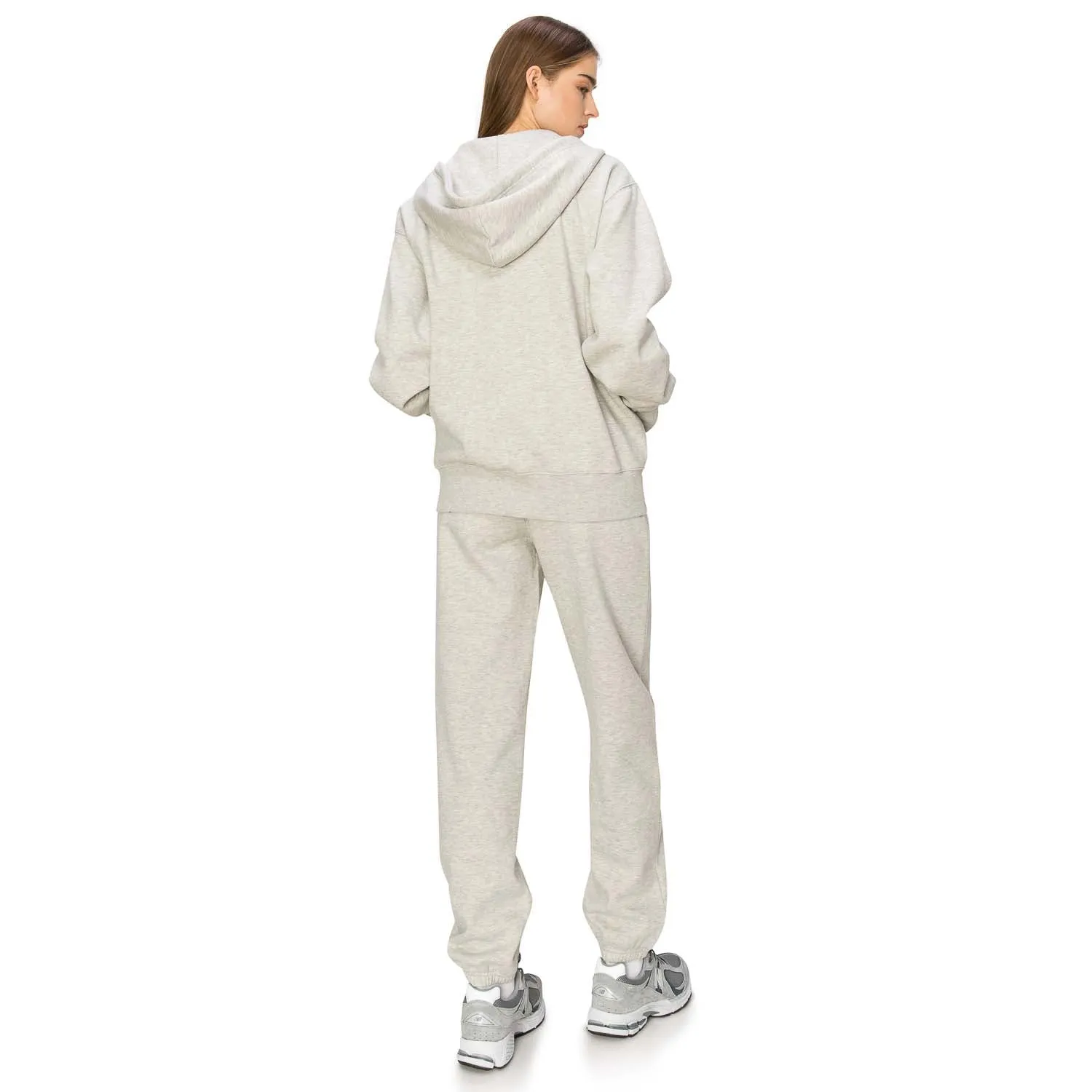 Cloud Fleece Zip Up Hoodie - Heather Crome