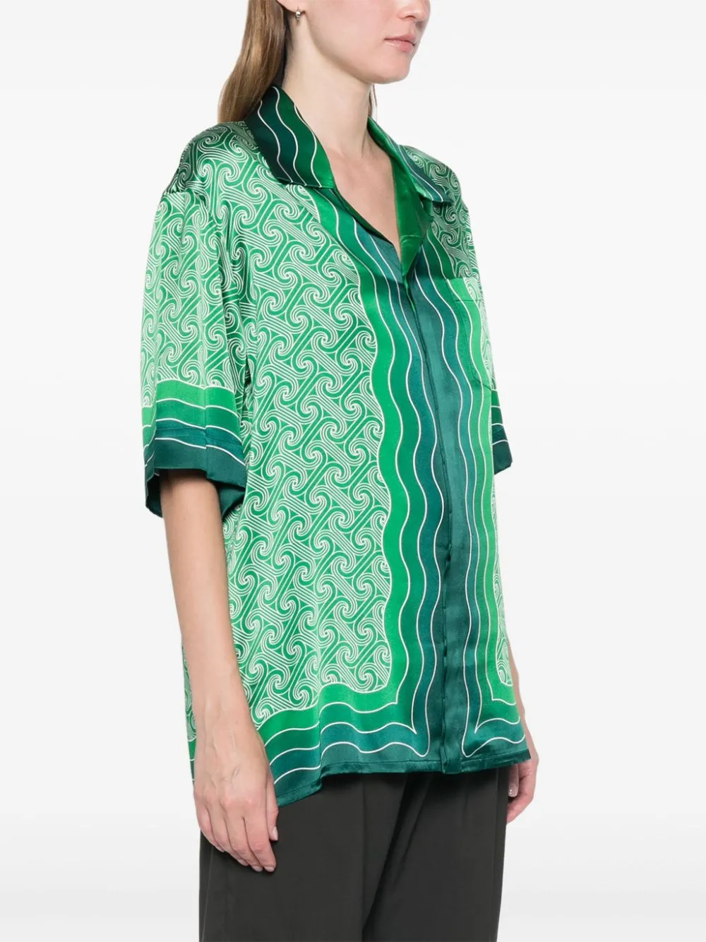 Column Monogram shirt