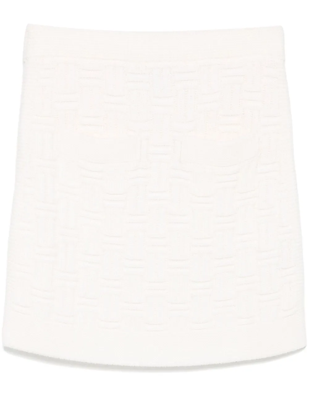 Column Stitch mini skirt