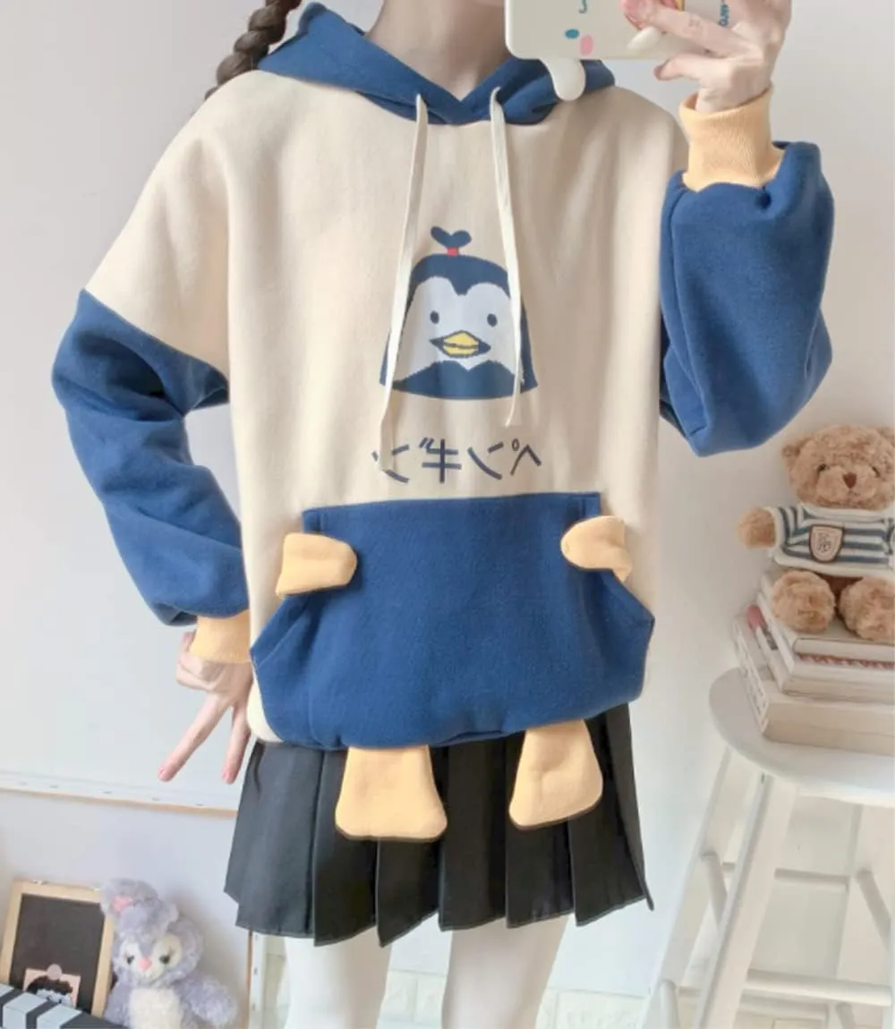 CRB Fashion Womens Teens Animal Anime Cosplay Cartoon Sweatshirt Shirt Hoodie Hoody Top Jumper Sweater