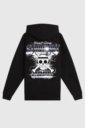 Dim Mak x One Piece - Jolly Roger Graphic Zip Up Hoodie