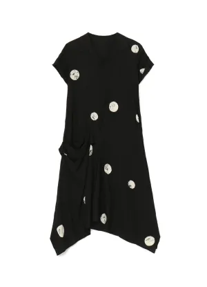 DISCHARGING DOT DRESSES