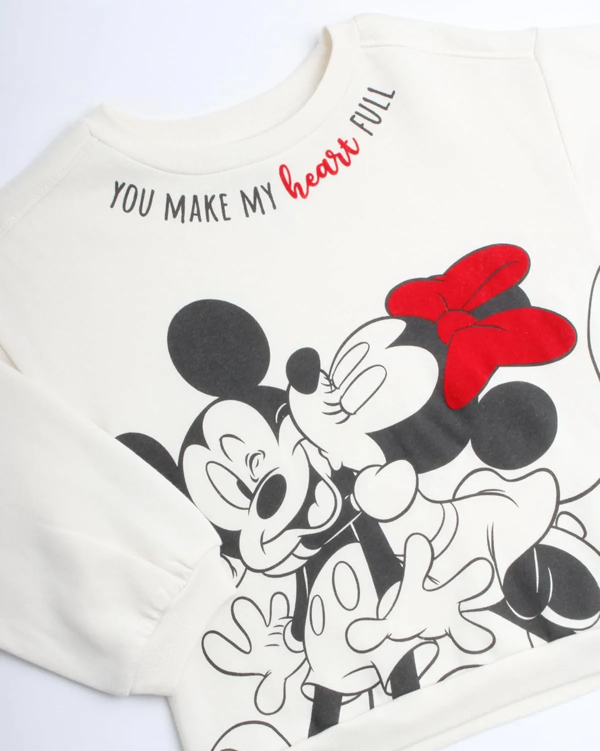 Disney Girls Minnie Mouse Fleece Jogger Pants Set  Minnie Mouse Fleece Sweatshirt and Sweatpants (2T-6X)