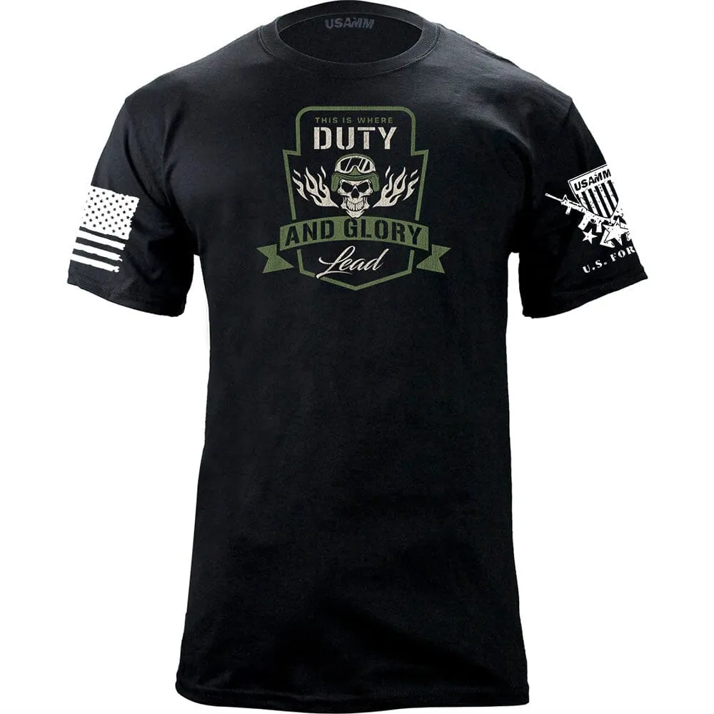 Duty and Glory Lead Graphic T-shirt