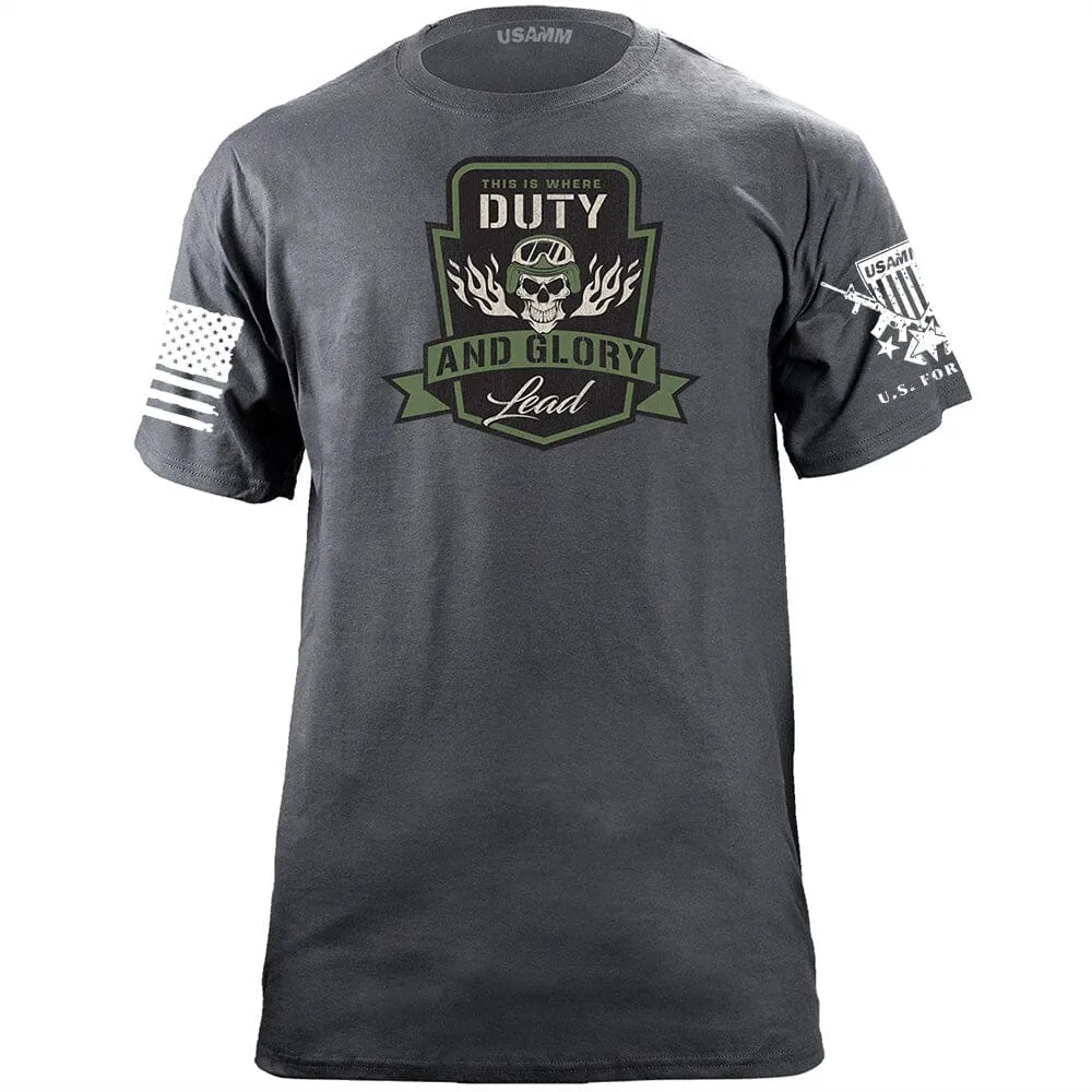 Duty and Glory Lead Graphic T-shirt