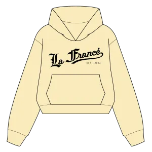 Est. 2001 Womens Crop Hoodie