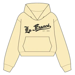 Est. 2001 Womens Crop Hoodie