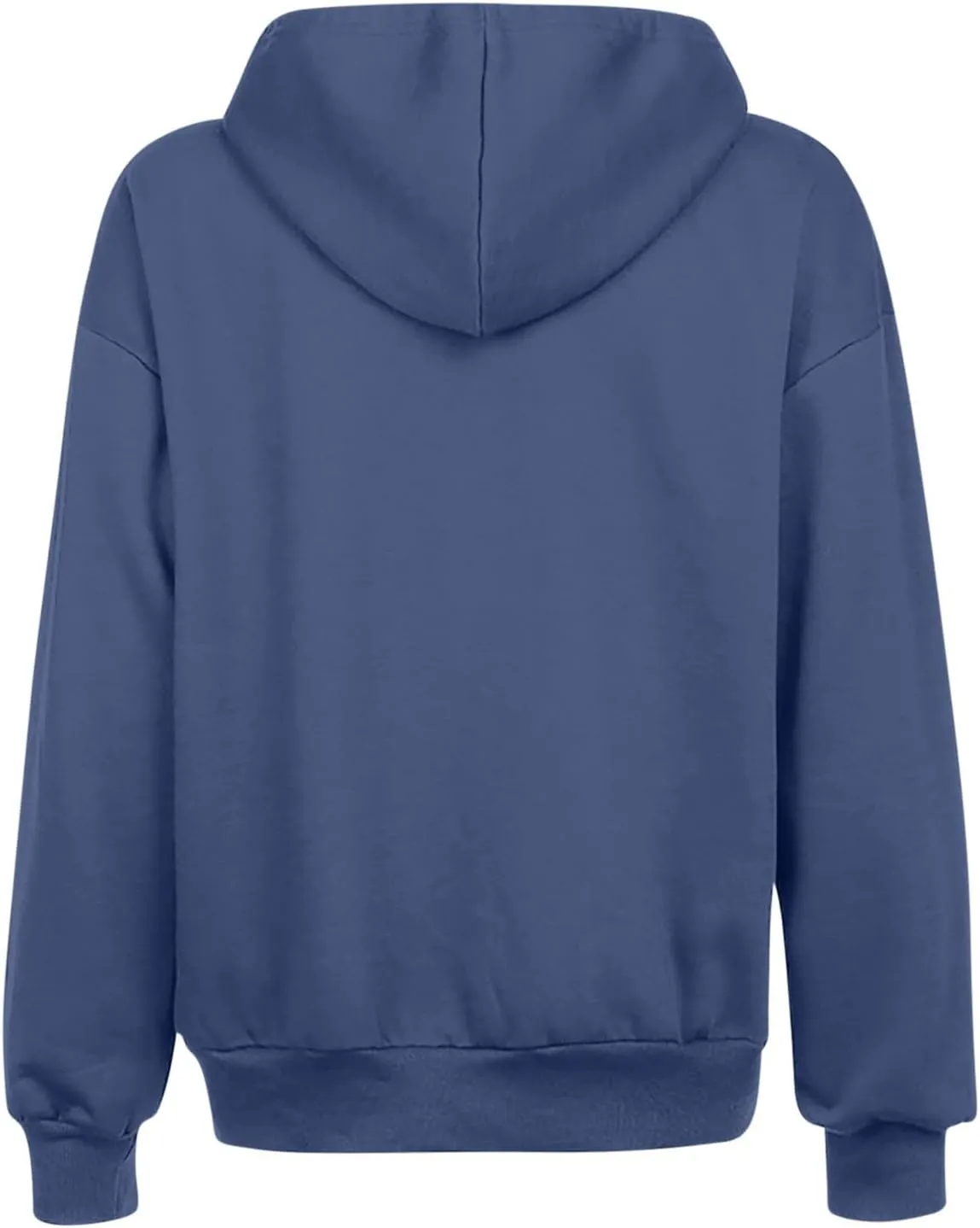 Fenleo Womens Zip Up Hoodies Long Sleeve Oversized Sweatshirts Fall Outfits Pockets Patchwork Hoodie for Women