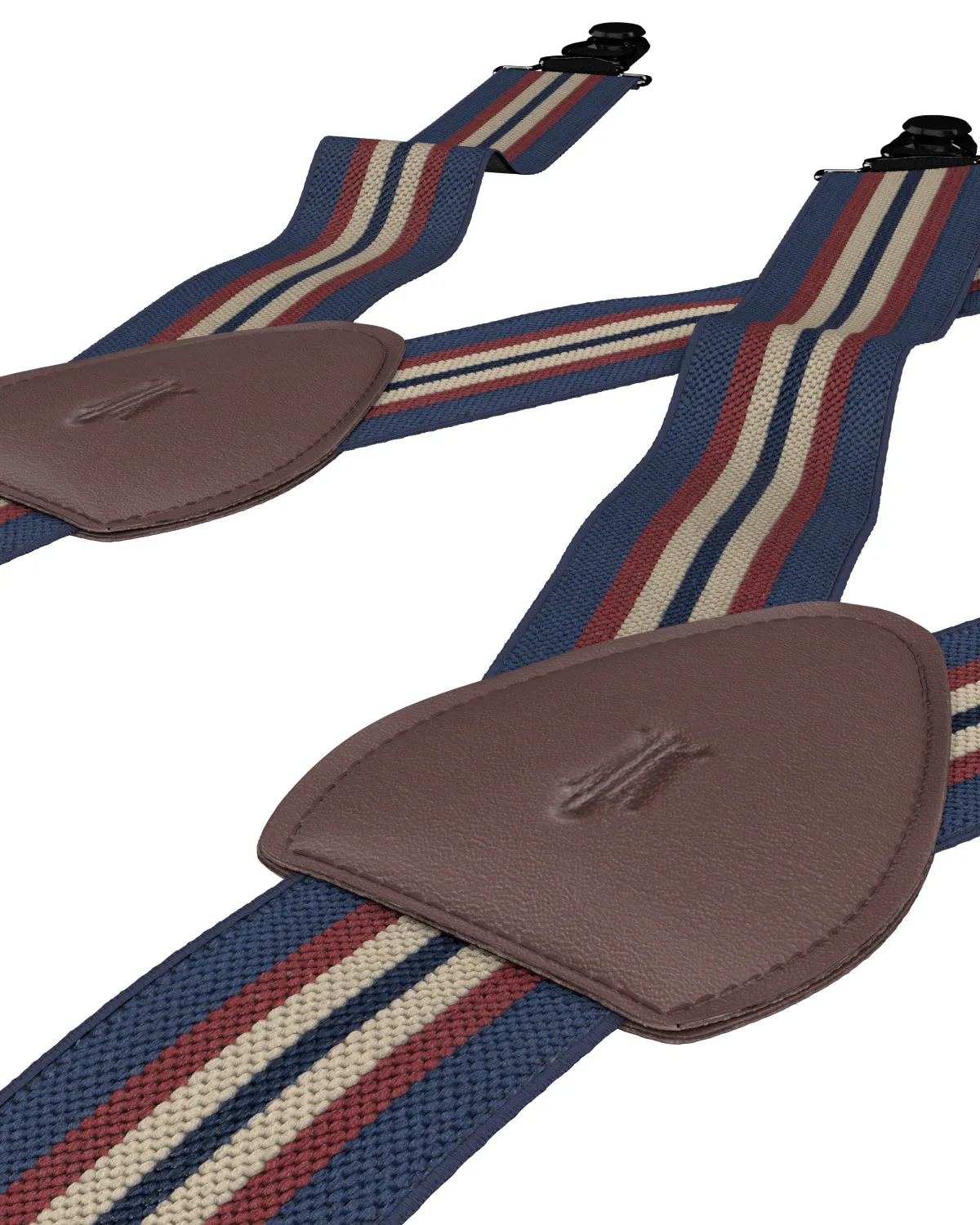 Freetown Blue/Red Shirttail Garters