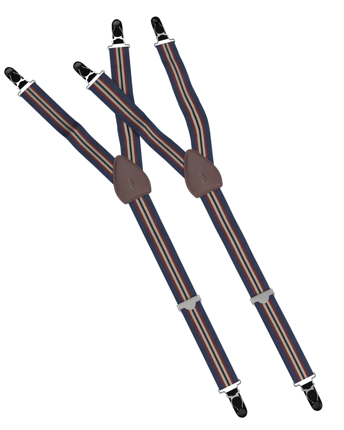 Freetown Blue/Red Shirttail Garters