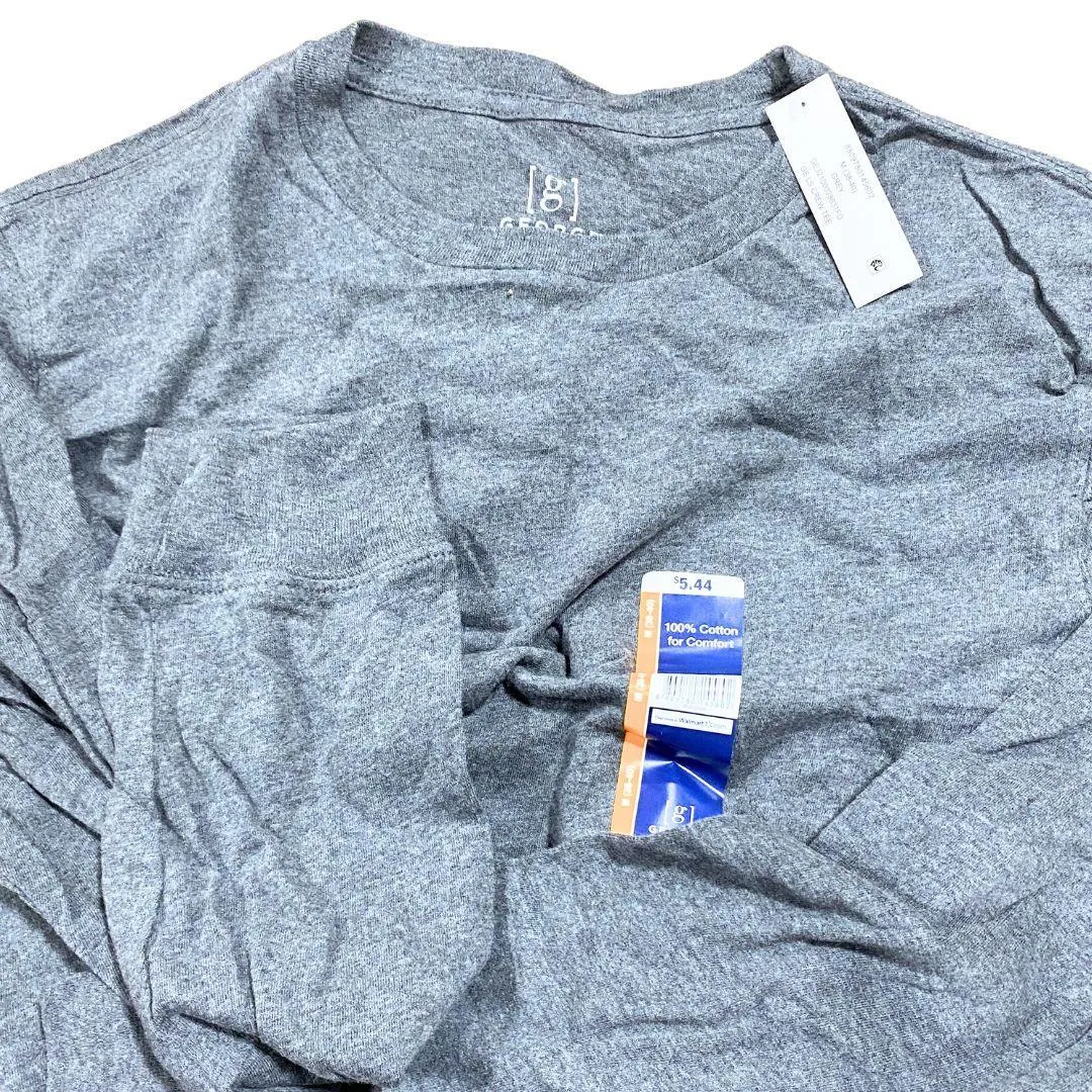 George Shirt M Grey 100% Cotton For Comfort ( 48 Pcs Lot )