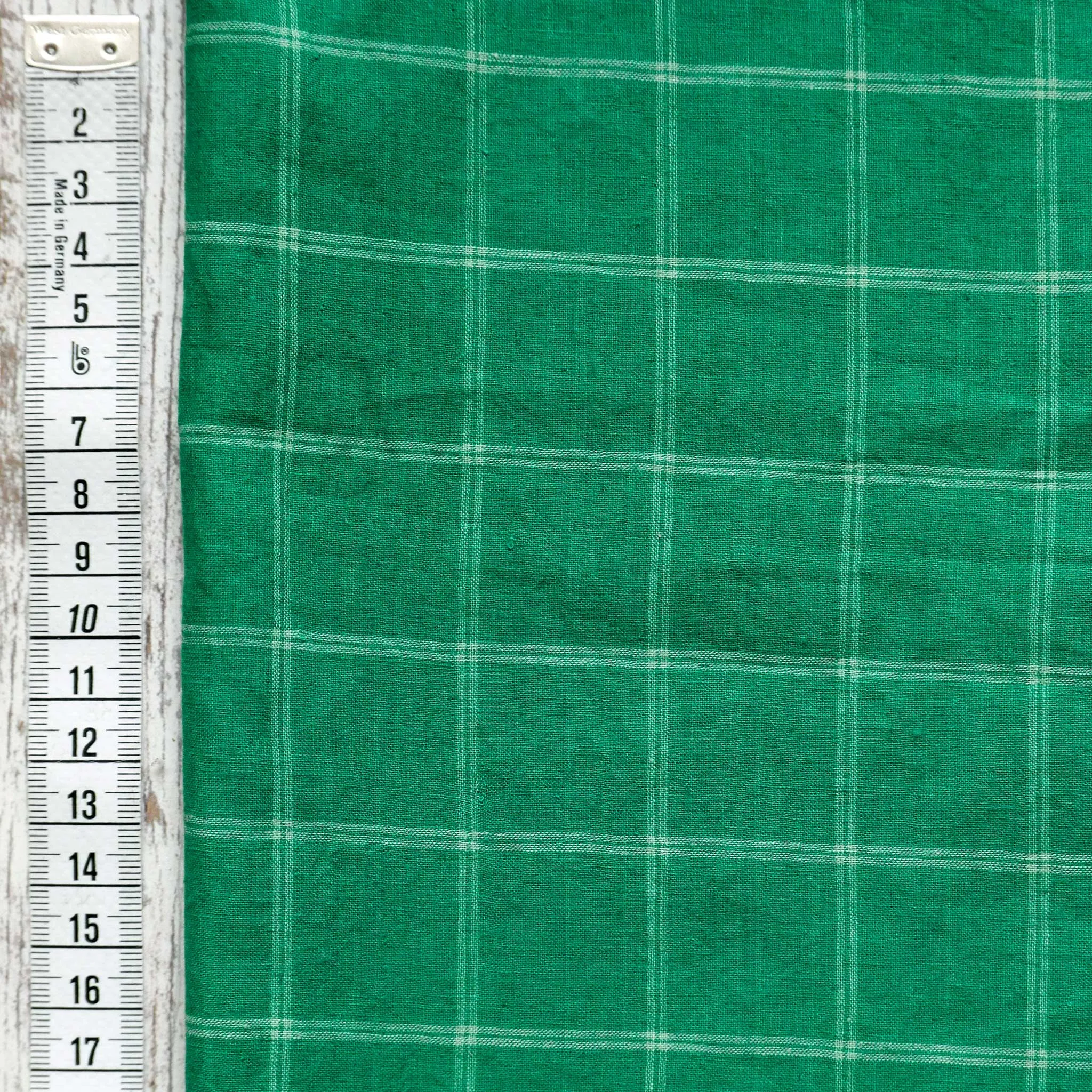 Handloom Emerald Check