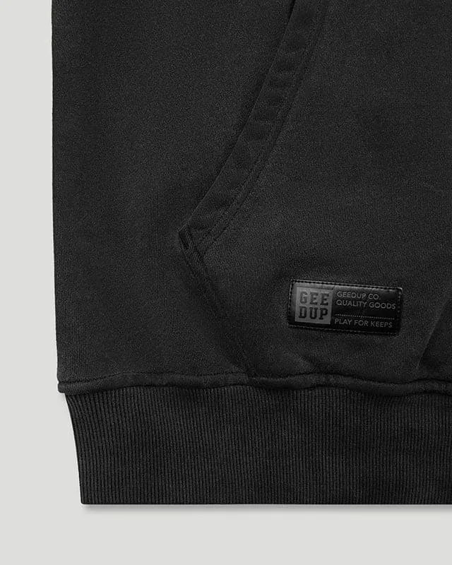 Handstyle Hoodie Vintage Washed Black