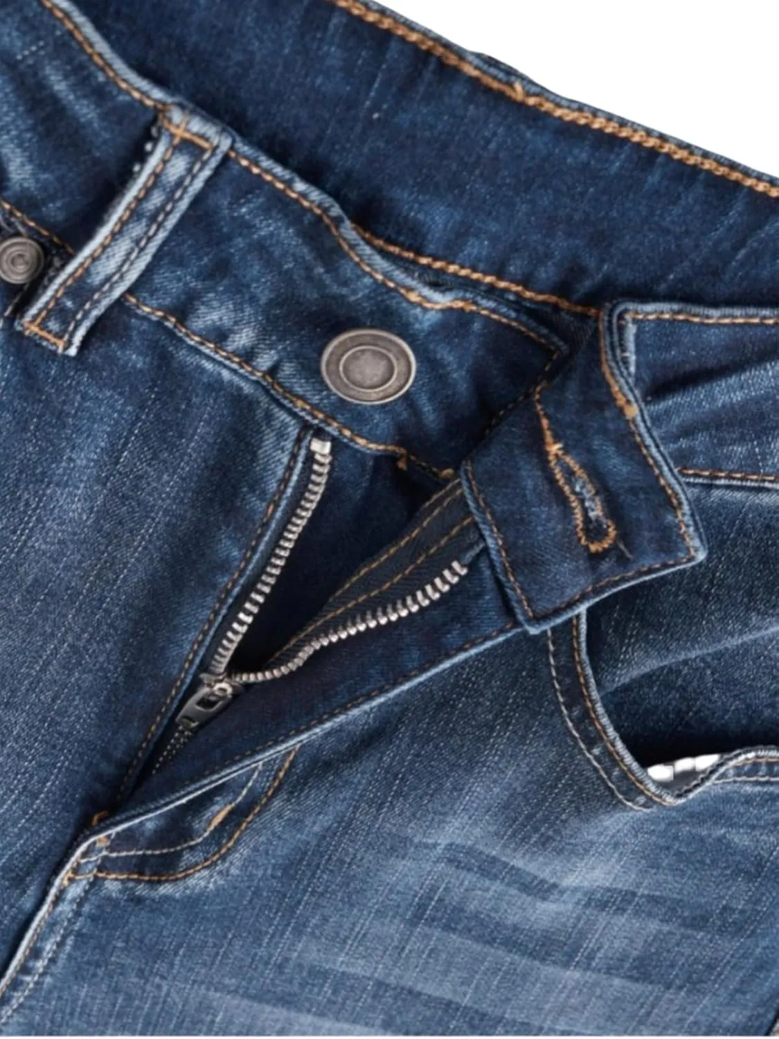 High Waist Stretchy Wide Leg Jeans for Women Basic Straight Denim Pants Raw Hem Underwear Trouser